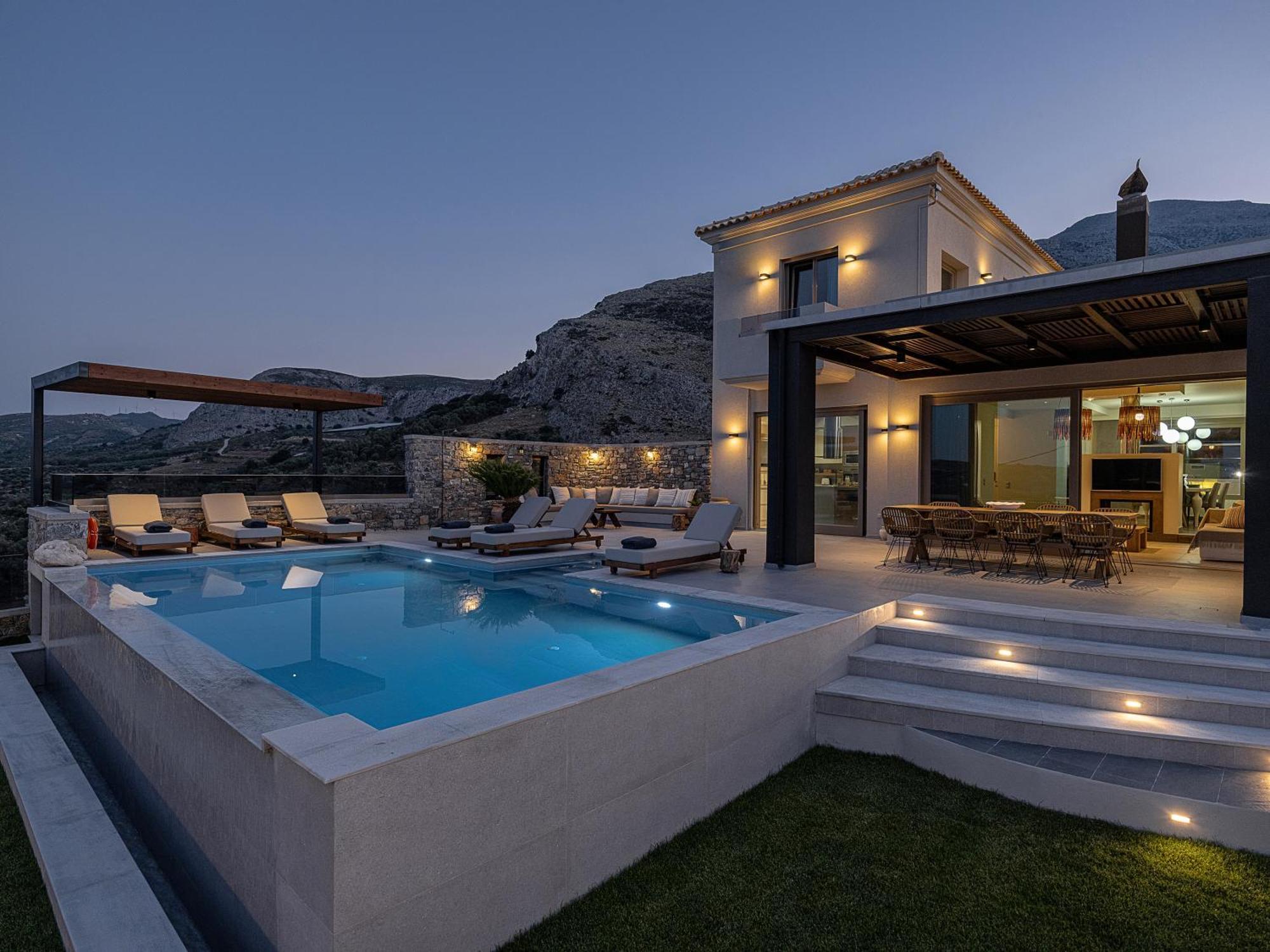 Villa Amavi - Private Heated Pool Kato Asites Exterior foto
